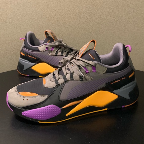 puma rsx purple orange